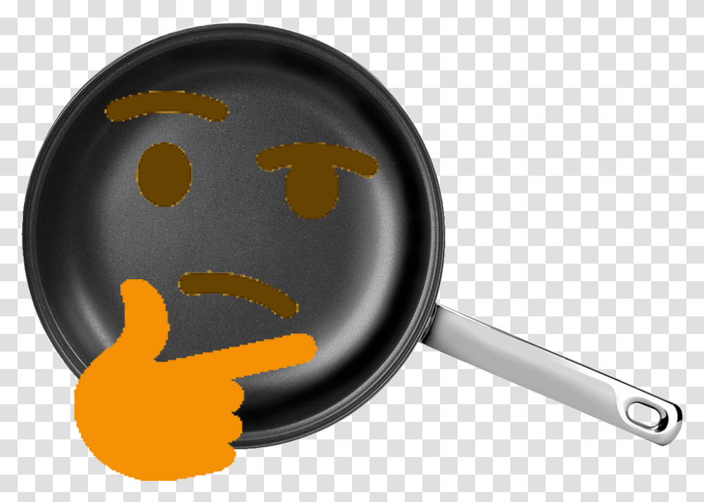 Pan Thinking Emoji Frying Pan Transparent Png