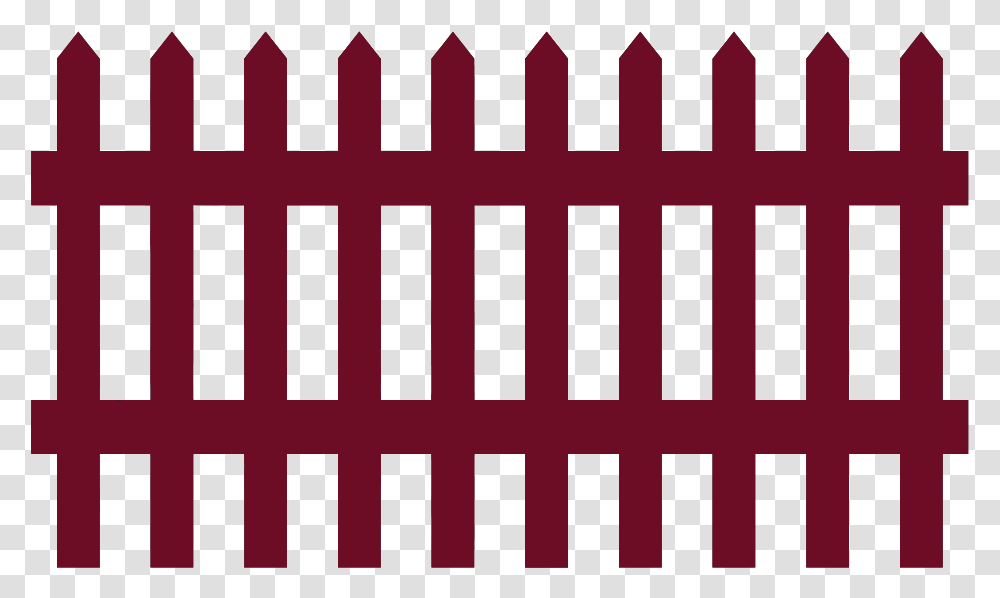 Panama City Fence Contractor Red Picket Fence, Gate, Rug Transparent Png