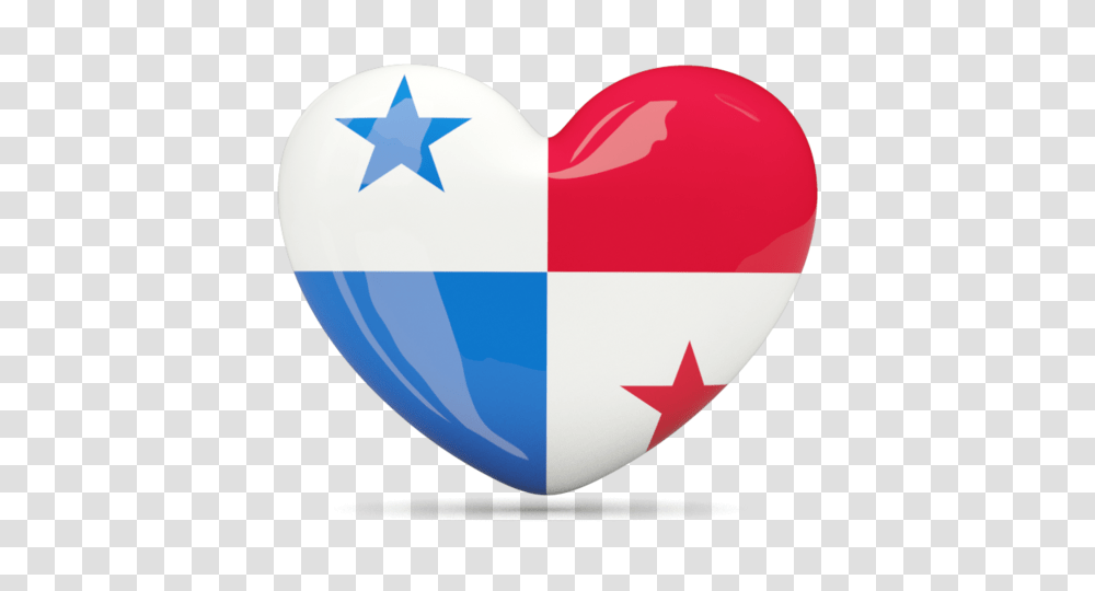 Panama Flag Images, Heart, Balloon, Star Symbol Transparent Png