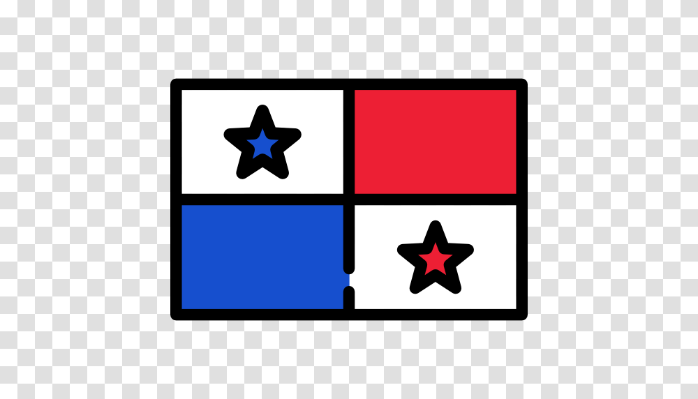 Panama Flags Country Flag World Nation Icon, Star Symbol Transparent Png
