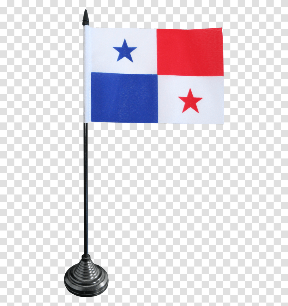 Panama Table Flag Panama Drapeau De Table, Star Symbol Transparent Png