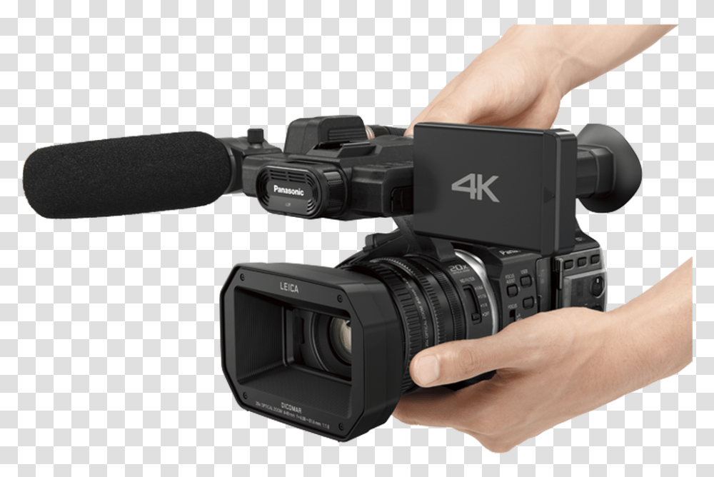 Panasonic Hc X1000e Camcorder 4k Full Size Small Professional Video Camera, Electronics, Person, Human, Digital Camera Transparent Png