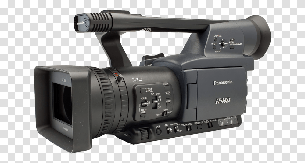 Panasonic P2 Camcorder High Definition Video Camera Video Recorder, Electronics, Digital Camera Transparent Png