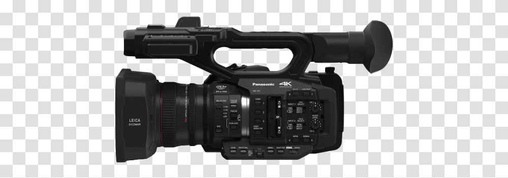 Panasonic Video Camera Recorder Hd Image Panasonic Hc X1 Review, Electronics, Gun, Weapon Transparent Png