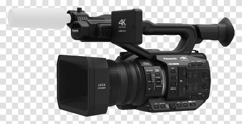 Panasonic Video Camera Recorder Panasonic Ux90 4k Video Camera, Electronics, Digital Camera Transparent Png