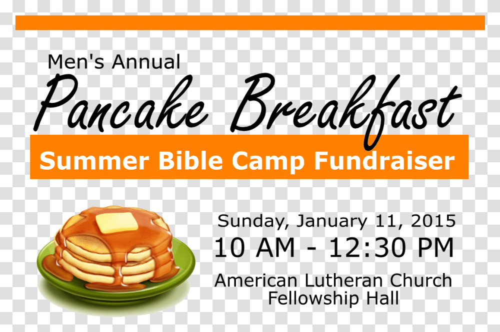 Pancake Breakfast 2015 Summer Bible Camp Fundraiser, Bread, Food, Pottery Transparent Png