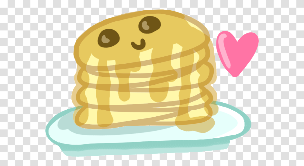 Pancake Cartoon, Sweets, Food, Bread, Dessert Transparent Png