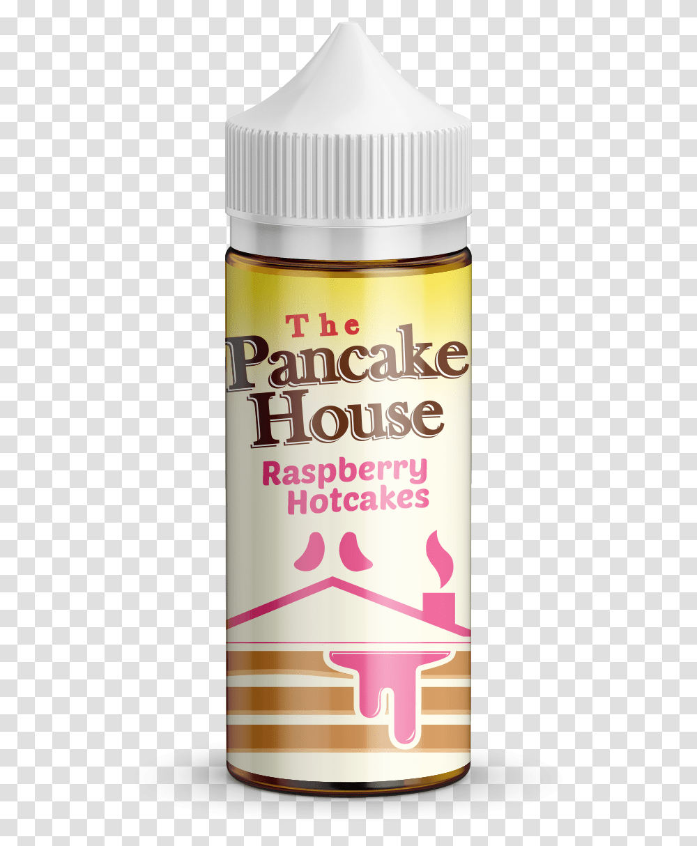 Pancake House E Liquid Raspberry, Bottle, Medication, Pill, Cosmetics Transparent Png