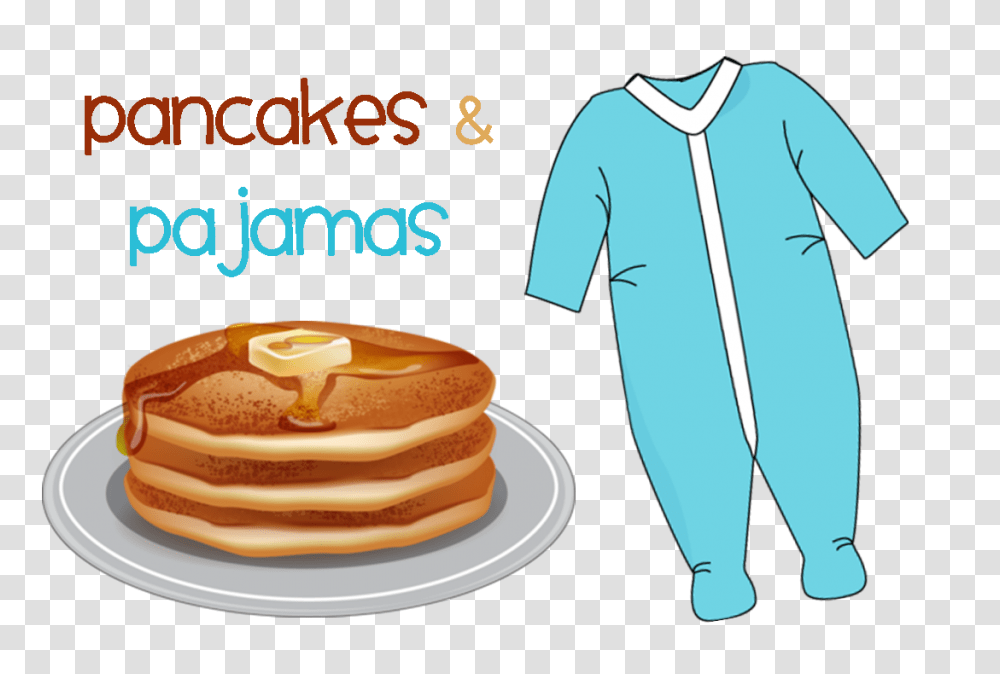 Pancakes And Pajamas Family Night Sunflower Storytime, Bread, Food, Burger Transparent Png
