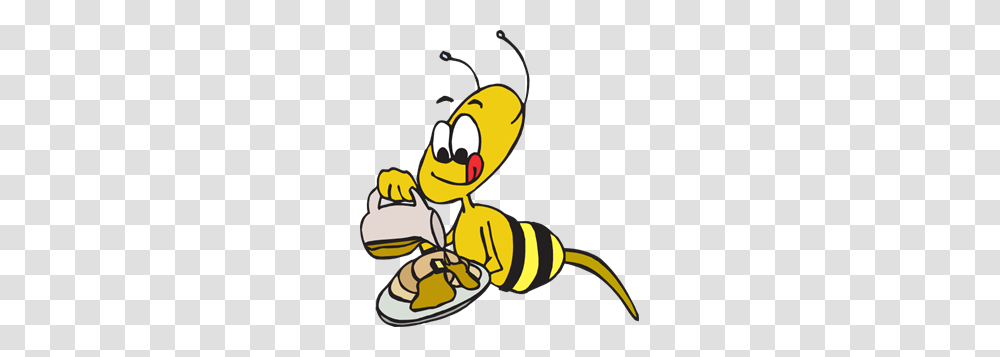 Pancakes Clip Arts For Web, Honey Bee, Insect, Invertebrate, Animal Transparent Png