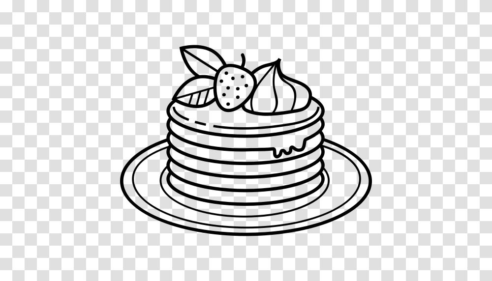 Pancakes Dessert Icon, Gray, World Of Warcraft Transparent Png