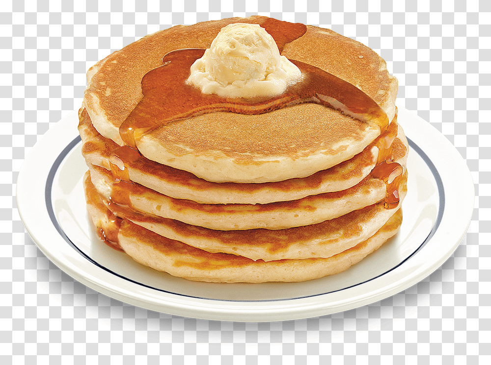 Pancakes On A Plate, Bread, Food, Burger, Meal Transparent Png