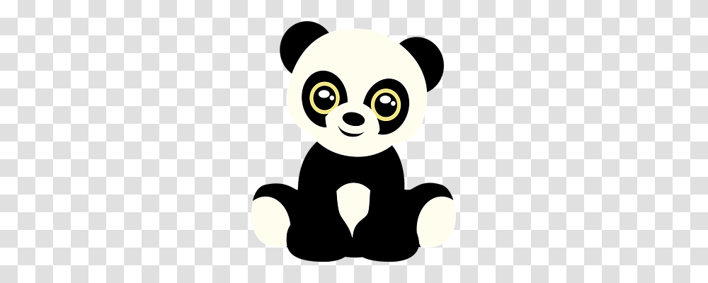 Panda Animals, Stencil, Mammal, Alien Transparent Png