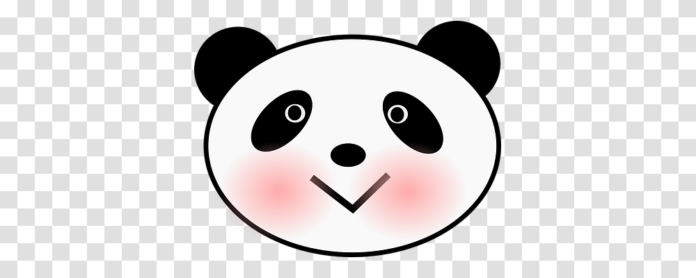 Panda Animals, Wall Clock, Disk, Analog Clock Transparent Png