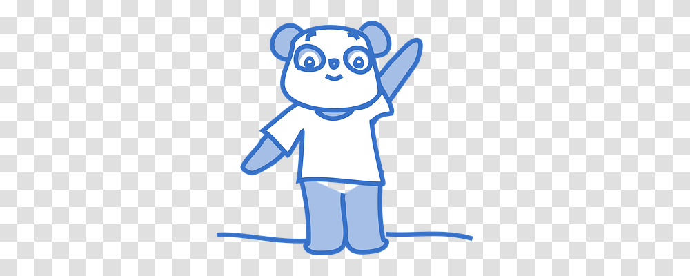 Panda Emotion, Label, Hand Transparent Png