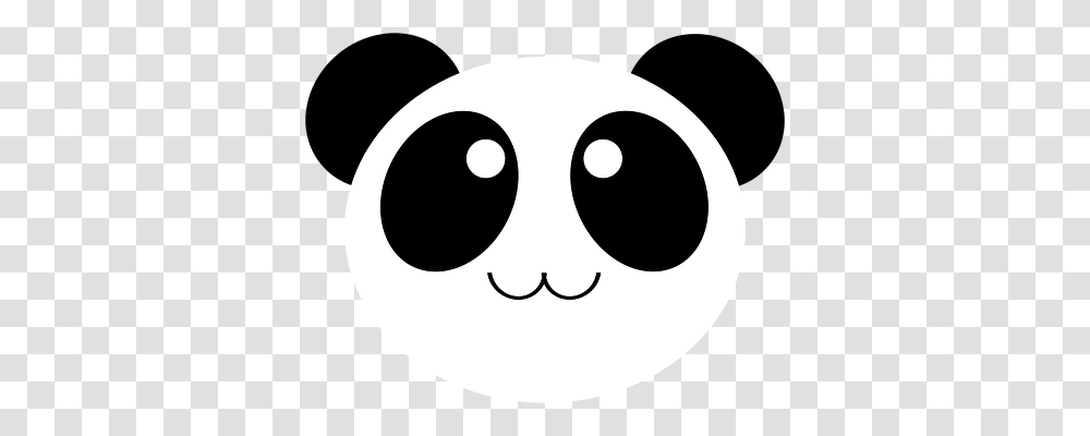 Panda Stencil, Logo, Trademark Transparent Png