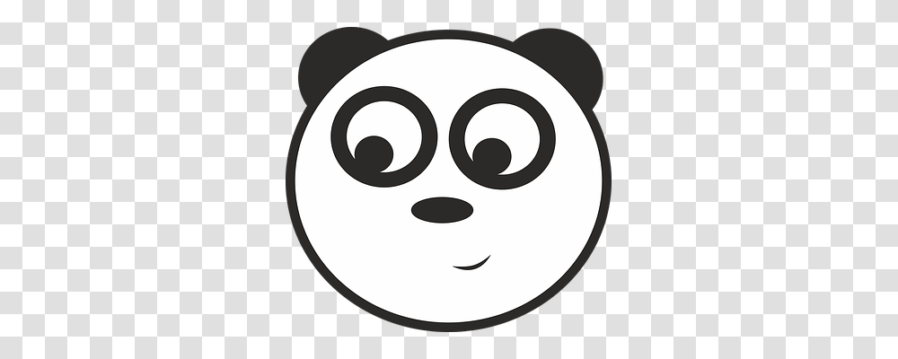 Panda Symbol, Logo, Trademark, Disk Transparent Png