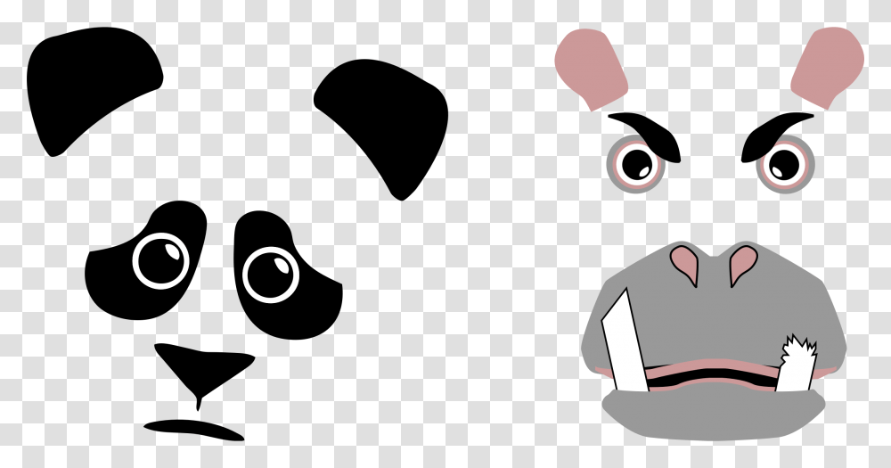 Panda Amp Hippo, Face, Apparel, Helmet Transparent Png