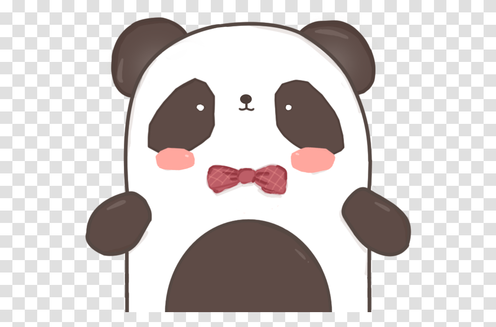 Panda And Cute Image Panda Tumblr Theme, Cushion, Tie, Accessories, Accessory Transparent Png