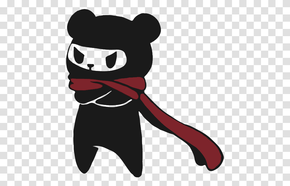 Panda Anime Ninja Download Ninja Panda, Apparel, Label Transparent Png