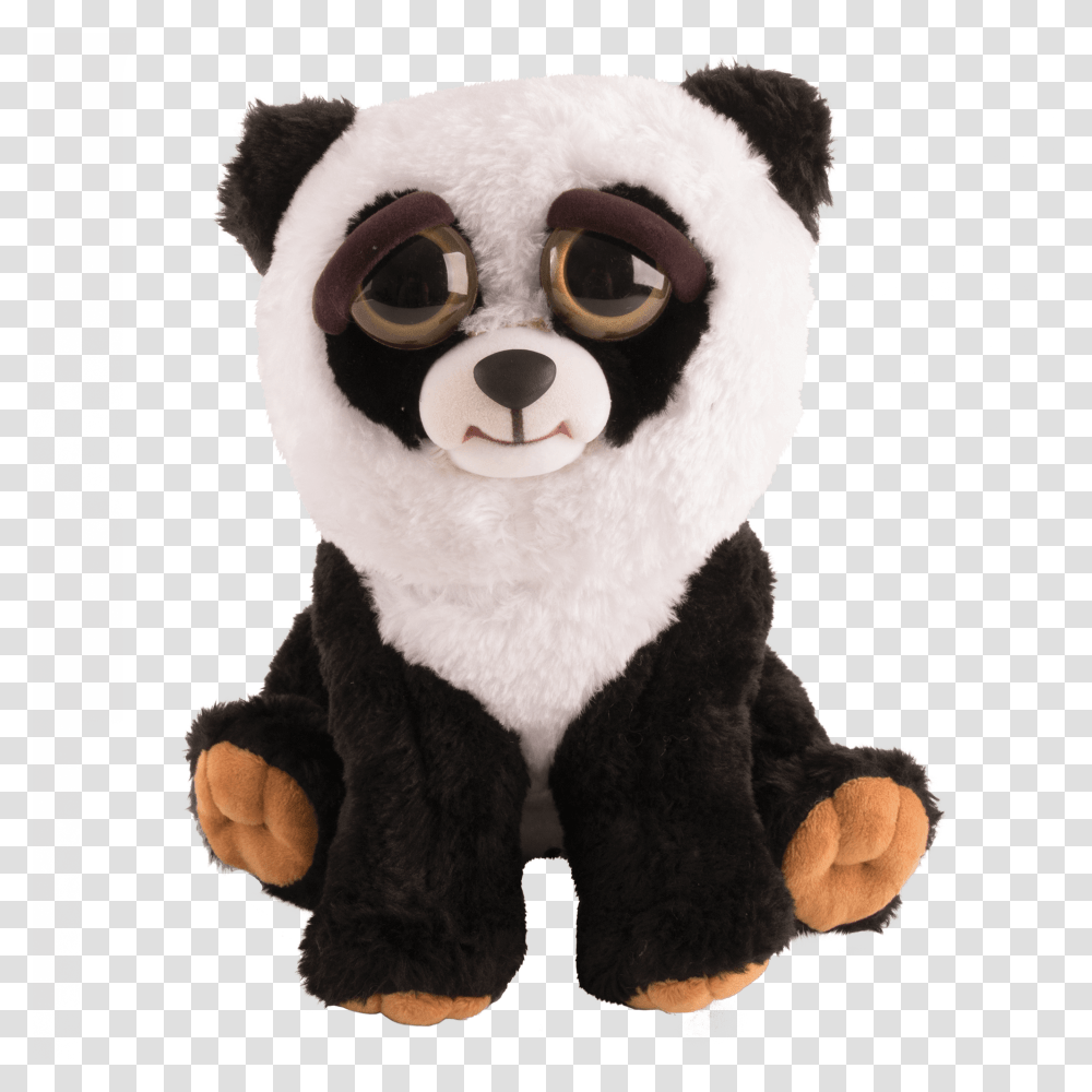Panda Bear Feisty Pets Panda, Toy, Plush Transparent Png