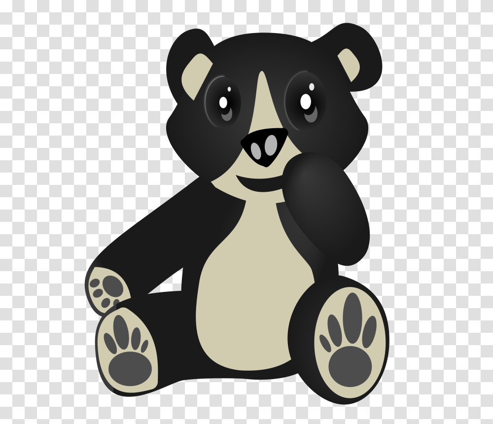 Panda Bear Hugging A Heart Clip Art Panda Bear Hugging, Animal, Mammal, Wildlife, Pet Transparent Png