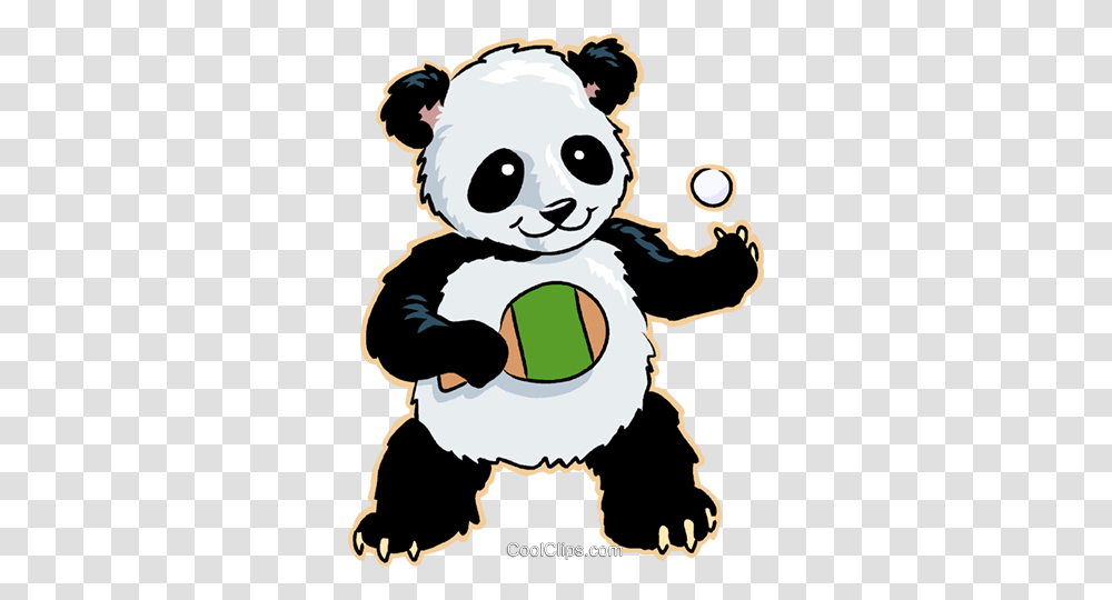 Panda Bear Royalty Free Vector Clip Art Illustration, Person, Human, Mammal, Animal Transparent Png
