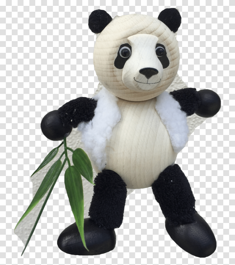 Panda Bear Teddy Bear, Plush, Toy, Mammal, Animal Transparent Png
