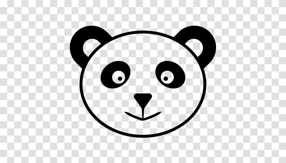 Panda Cartoon Panda Cartoon Panda Face Icon With And Vector, Gray, World Of Warcraft Transparent Png