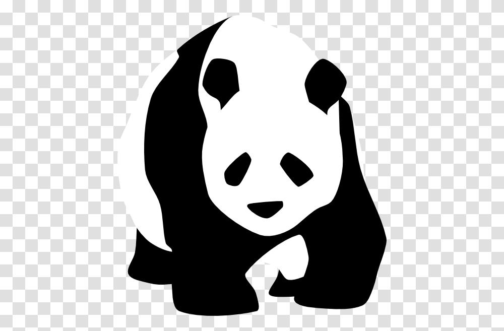 Panda Clip Art Free Vector, Stencil, Person, Human Transparent Png