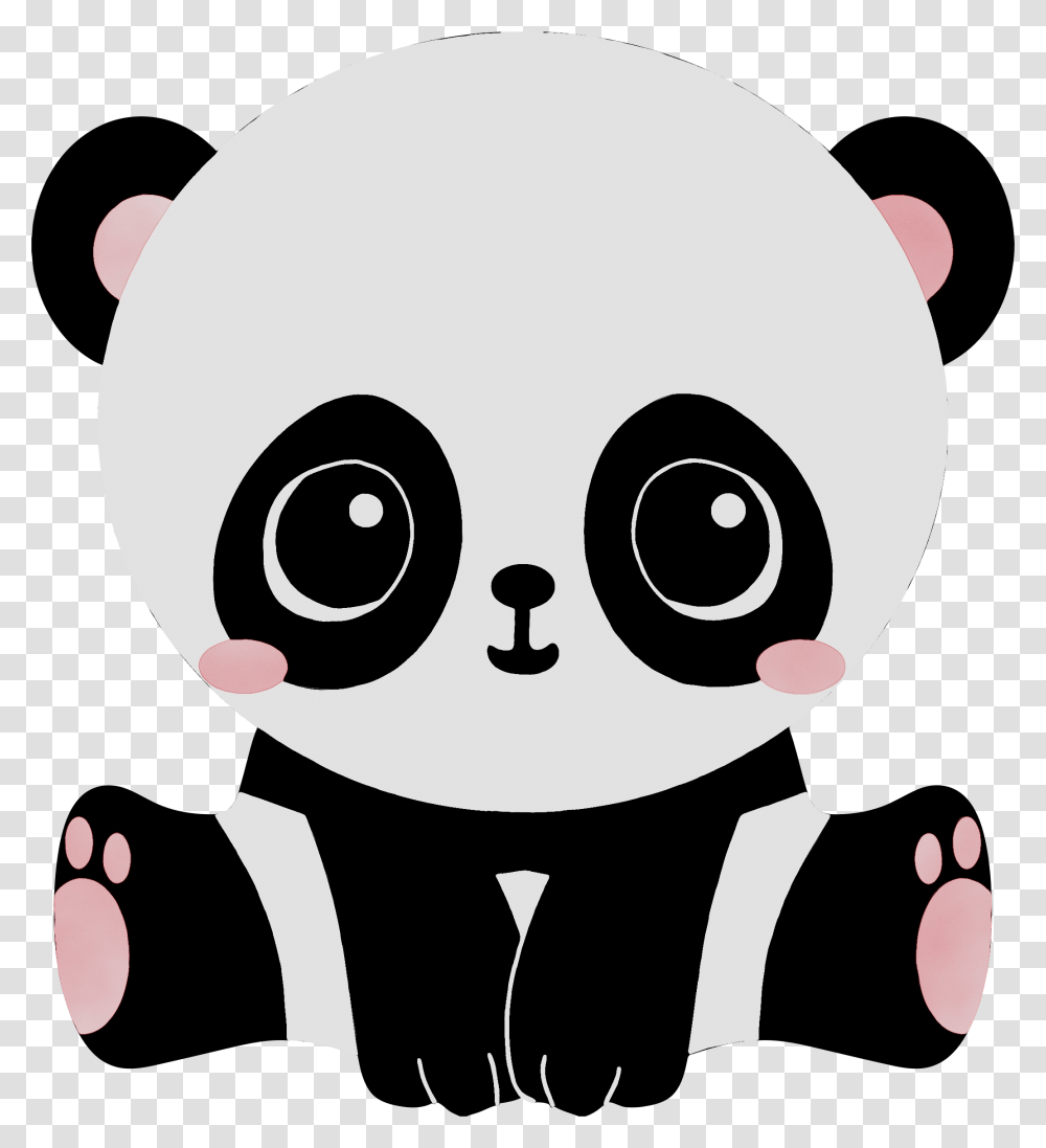 Panda Clipart Giant Cartoon Cute Baby Panda Stencil Face Drawing Photography Transparent Png Pngset Com