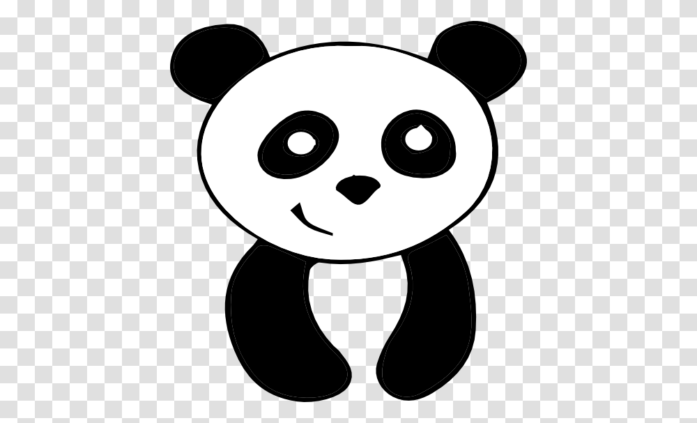 Panda Clipart, Stencil, Rattle Transparent Png