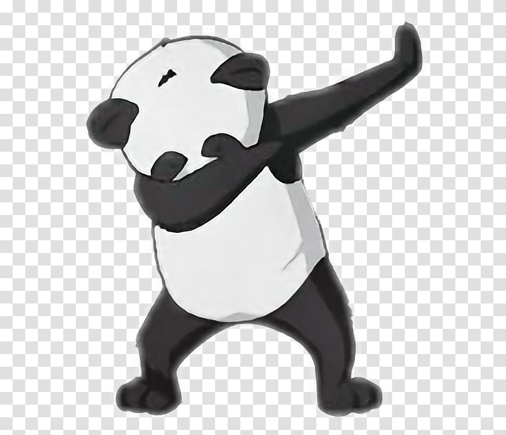 Panda Dabbing, Person, Animal, Mammal, Pet Transparent Png