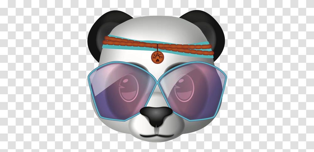 Panda Emoji Gif, Glasses, Accessories, Helmet Transparent Png