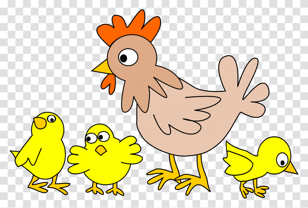 Panda Free Images Henclipart Chicken And Chick Clipart, Animal, Bird, Fowl, Poultry Transparent Png