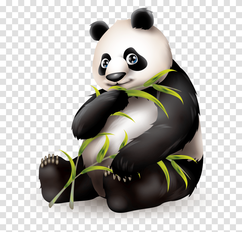 Panda Fur Zoo Animals In Japanese, Wildlife, Mammal, Bear, Snowman Transparent Png