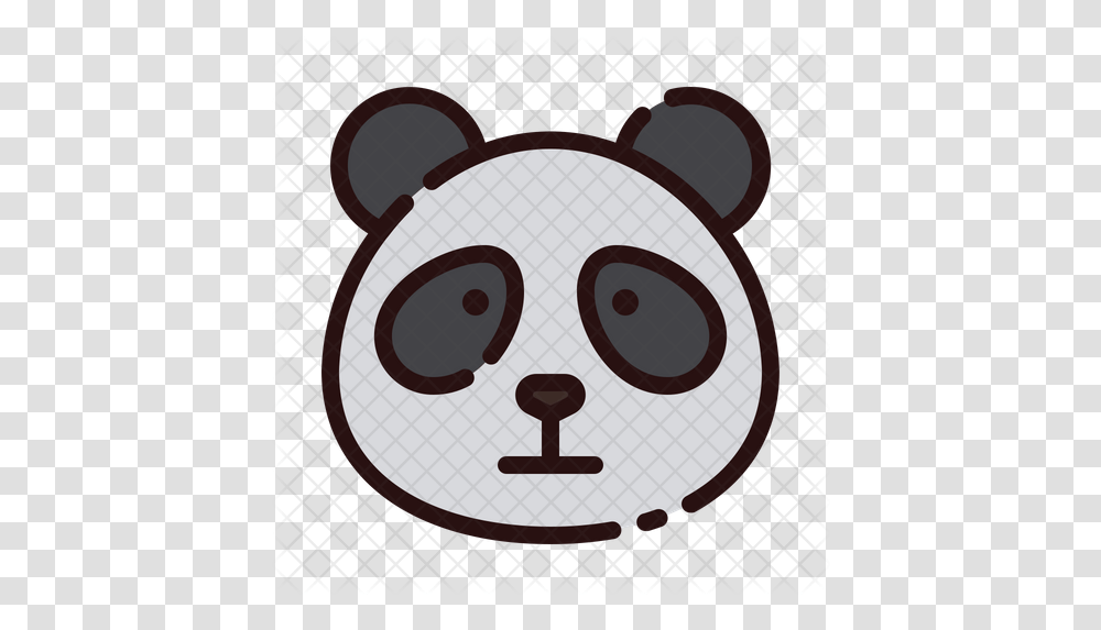 Panda Icon Dot, Road Sign, Symbol, Text, Hole Transparent Png