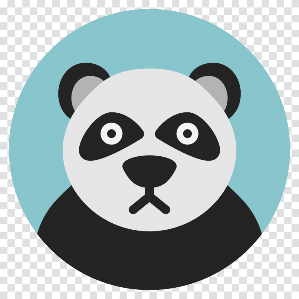 Panda Icon, Giant Panda, Mammal, Animal, Snowman Transparent Png