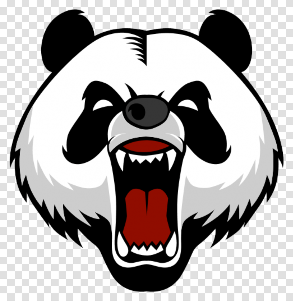 Panda Imagem Panda Imagem Angry Panda, Animal, Mammal, Teeth, Mouth Transparent Png
