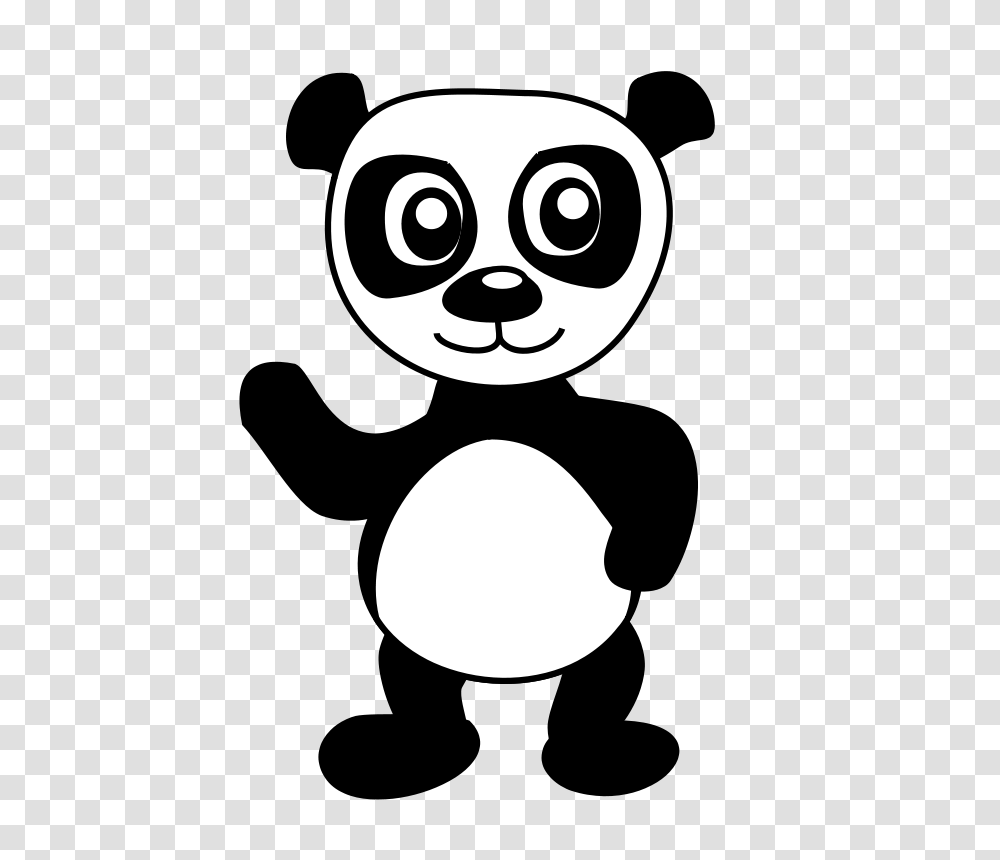 Panda Nicu, Animals, Stencil, Moon, Outer Space Transparent Png