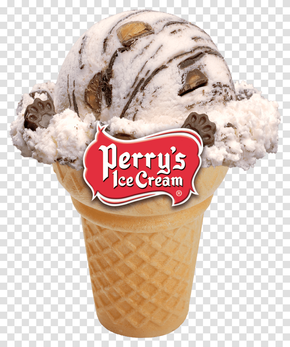 Panda Paws Perry's Ice Cream, Dessert, Food, Creme, Fungus Transparent Png