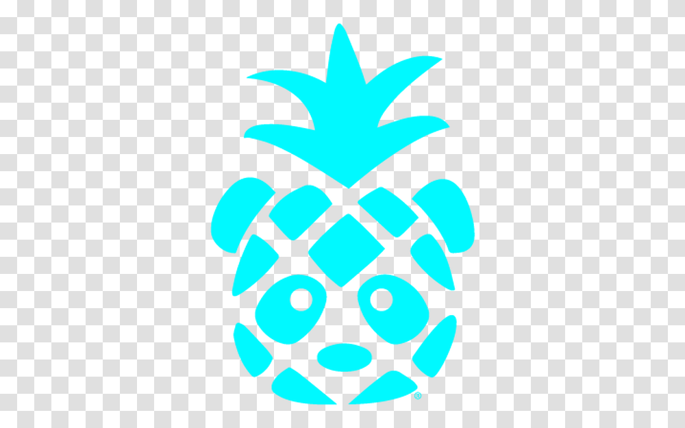 Panda Pineapple Lauren Briseno Clip Art, Symbol, Stencil, Sphere, Rattle Transparent Png