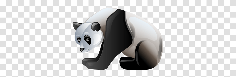 Panda Simple Background Free Download Animal Icons, Wildlife, Mammal, Helmet, Clothing Transparent Png