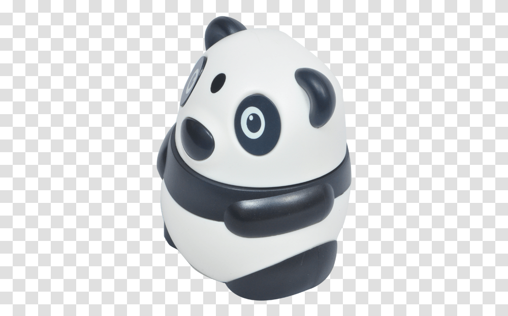Panda Toothpick Dispenser Figurine, Helmet, Clothing, Apparel, Milk Transparent Png