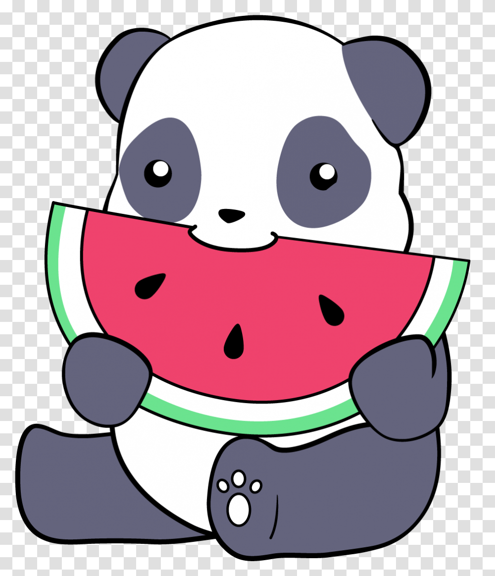Panda Tumblr Image, Plant, Fruit, Food, Watermelon Transparent Png