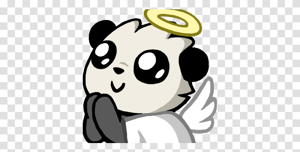 Pandaangelwings Discord Emoji Roo Emotes 448x448 Emojis Para Discord Panda, Animal, Pillow, Cushion Transparent Png