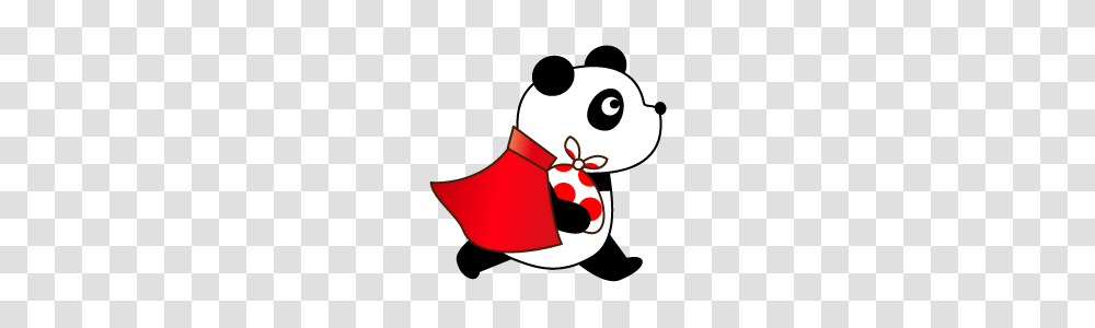 Pandaman Flying Cute Panda In Love Line Stickers Line Store, Angry Birds, Cardinal Transparent Png
