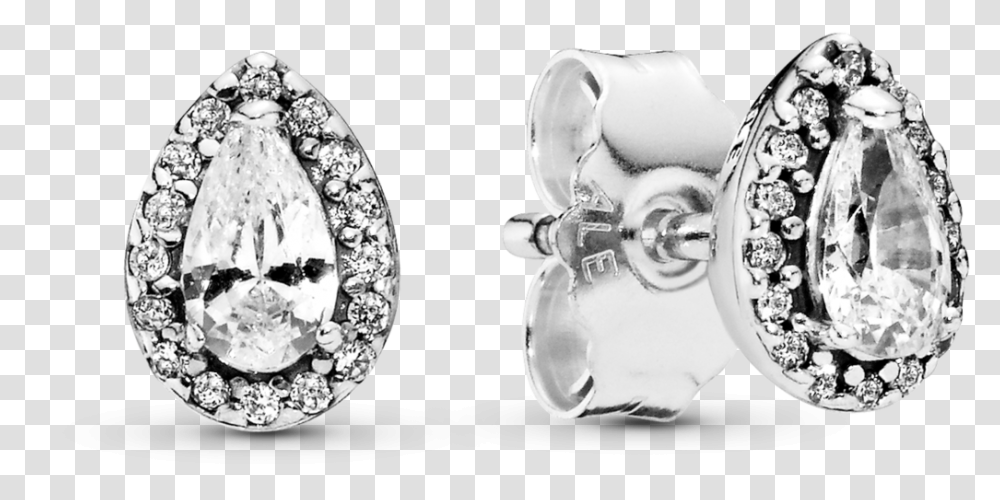 Pandora Halo Earrings, Accessories, Accessory, Jewelry, Diamond Transparent Png