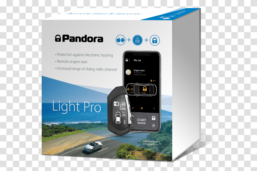 Pandora Light Pro, Mobile Phone, Electronics, Car Transparent Png