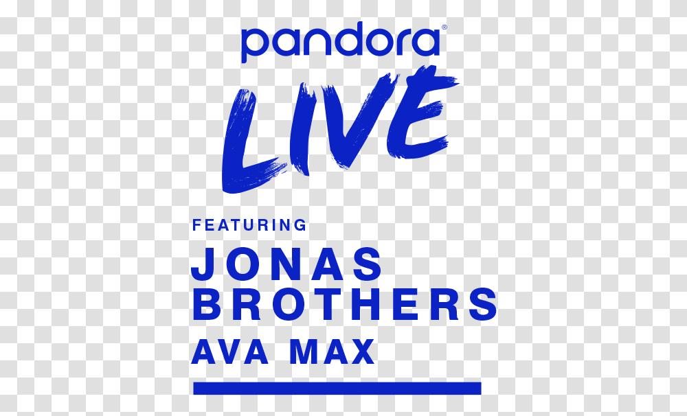 Pandora Live Jonas Brothers Nyc Vertical, Text, Poster, Advertisement, Alphabet Transparent Png